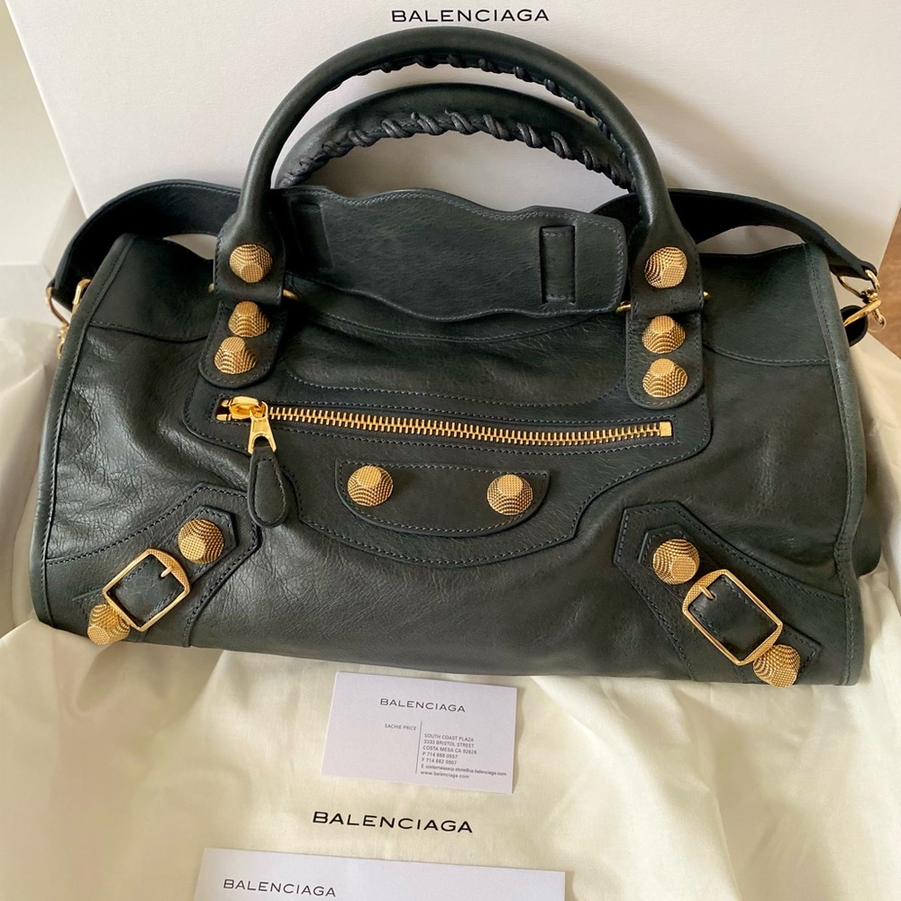 Authentic Balenciaga Giant City Bag - Picture 2 of 9